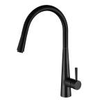 Modern National Kasper Pull Out Kitchen Mixer Matte Black