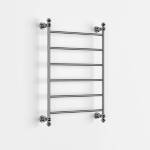 Modern National Medoc Federation Classic 6 Bar Heated Towel Rail Chrome