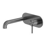 Nero Zen SS316L 230mm Wall Basin/Bath Mixer Spout Graphite