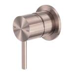 Nero Zen SS316L Shower Mixer Brushed Bronze