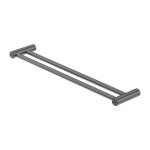 Nero Zen SS316L 800mm Double Towel Rail Graphite