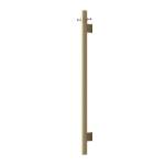 Modern National Mirage Vertical Heated Towel Rail - Brushed Gold