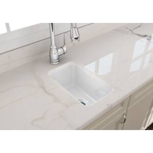 Ovia Mini Bar Undermount Inset Fine Fireclay Butler Sink Single Bowl Farmhouse Kitchen Sink