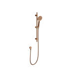 Ovia Milan Brushed Bronze Copper  Hand Shower on Rail