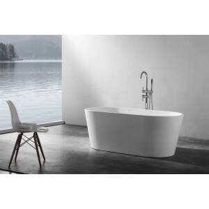 1500mm Mercio Arvo Free Standing Bath - White